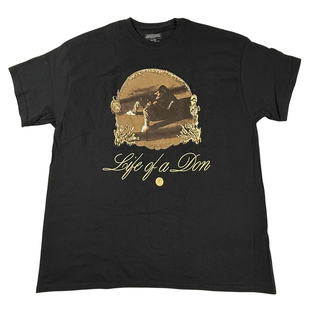 Don Toliver Life of a Don Graphic T-Shirt Mens XL Black Rap Tee Merch